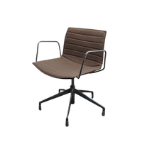 Arper Catifa 53 Design Vergaderstoelen | Bruin | Draaibaar