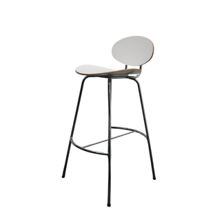 Saxon Design Barkrukken | Hout | Wit | Zithoogte 76 cm