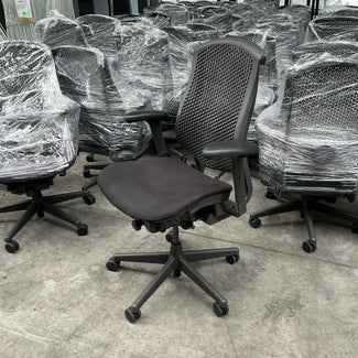Herman Miller Celle Bureastoel | Zwart / Graphite