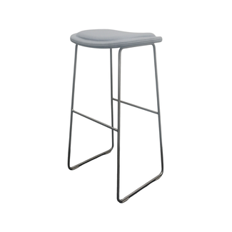Cappellini Hi Pad Stool | Barkruk | Lichtgrijs | ZH 79 cm