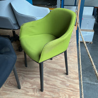 Vitra Softshell Vergaderstoel | 4-poots | Groen