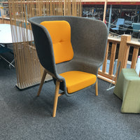 De Vorm Fauteuil | Akoestisch | Oranje / Antraciet