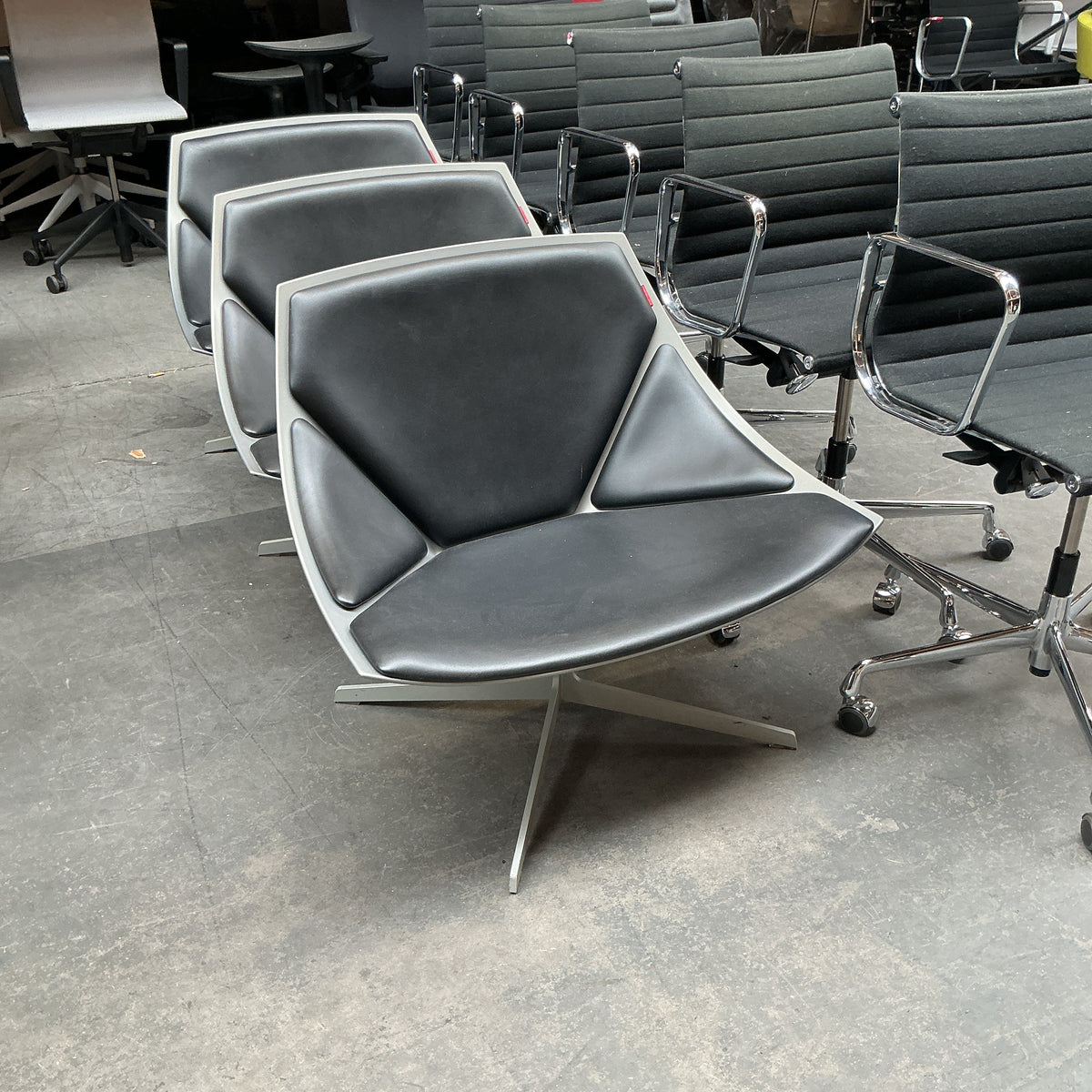 Fritz Hansen Space Lounge Chairs