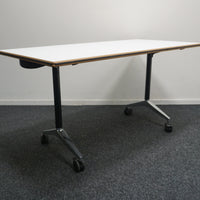 Wilkhahn Timetable Klaptafel | Verrijdbaar | 140 x 70 cm