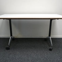 Wilkhahn Timetable Klaptafel | Verrijdbaar | 140 x 70 cm