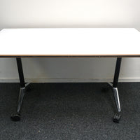 Wilkhahn Timetable Klaptafel | Verrijdbaar | 140 x 70 cm