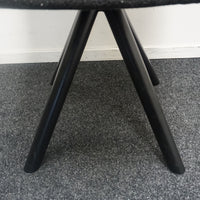 Viccarbe Maarten Soft Upholstery Design Stoel | Donkergrijs