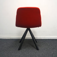 Viccarbe Maarten Soft Upholstery Design Stoel | Rood