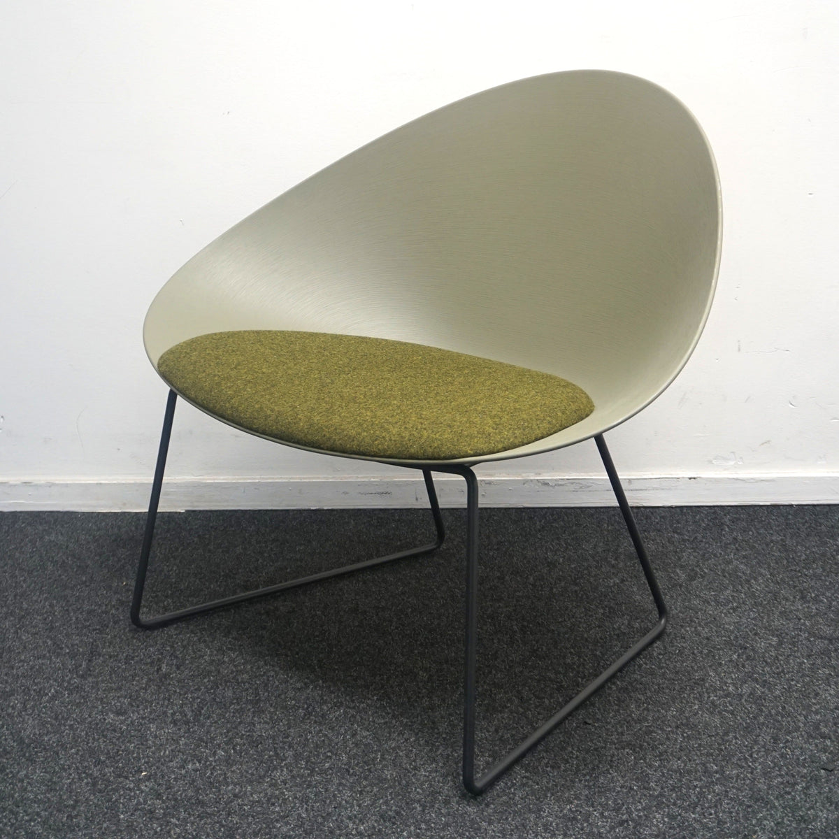 Arper Adell Lounge Chair Design Fauteuil | Groen