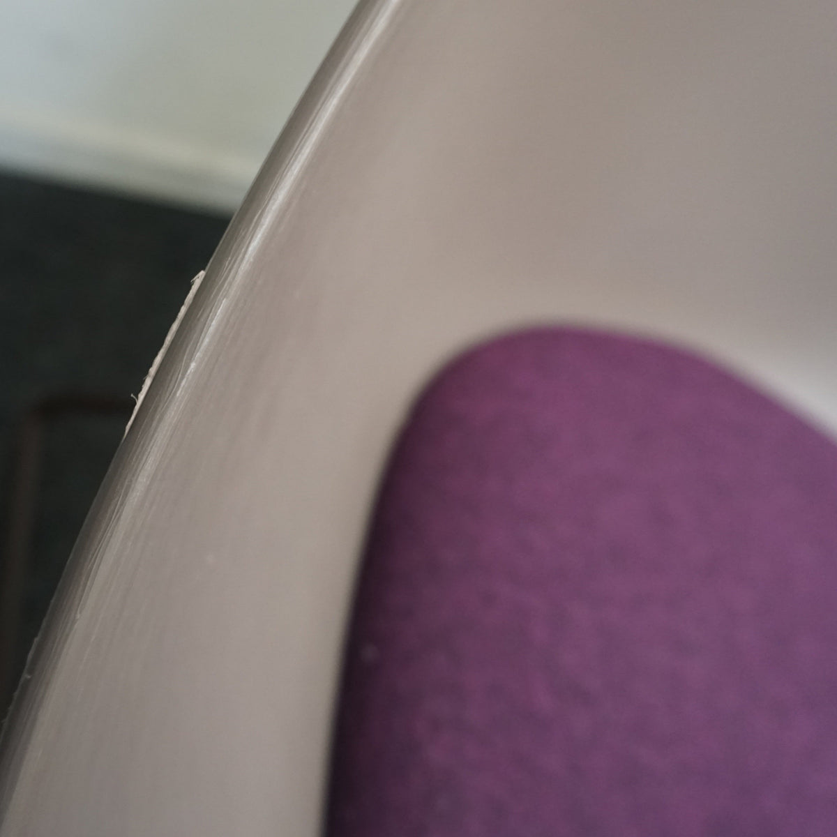 Arper Adell Lounge Chair Design Fauteuil | Bruin / Paars