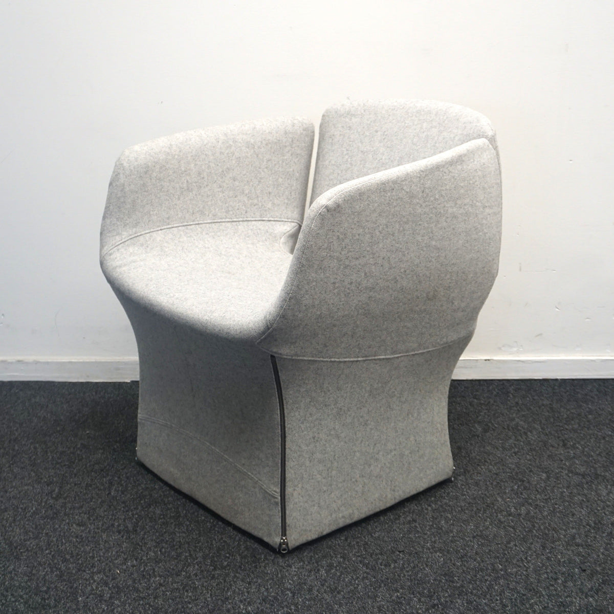 Moroso Bloomy Design Fauteuil | Lichtgrijs