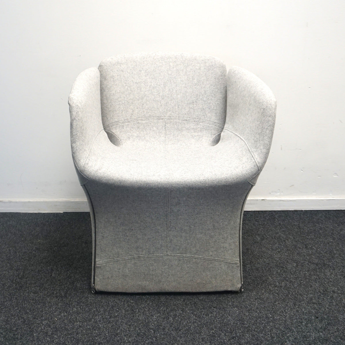 Moroso Bloomy Design Fauteuil | Lichtgrijs
