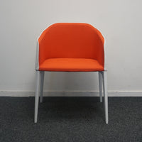 Pedrali Laja 885 Design Stoel | Wit / Rood