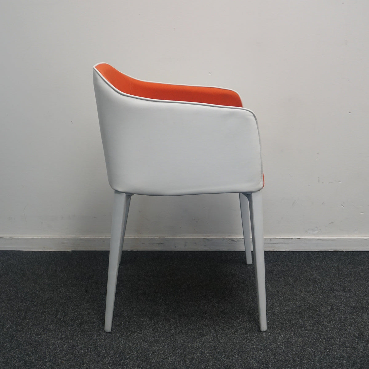 Pedrali Laja 885 Design Stoel | Wit / Rood