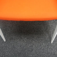 Pedrali Laja 885 Design Stoel | Wit / Oranje