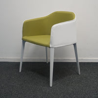 Pedrali Laja 885 Design Stoel | Wit / Groen
