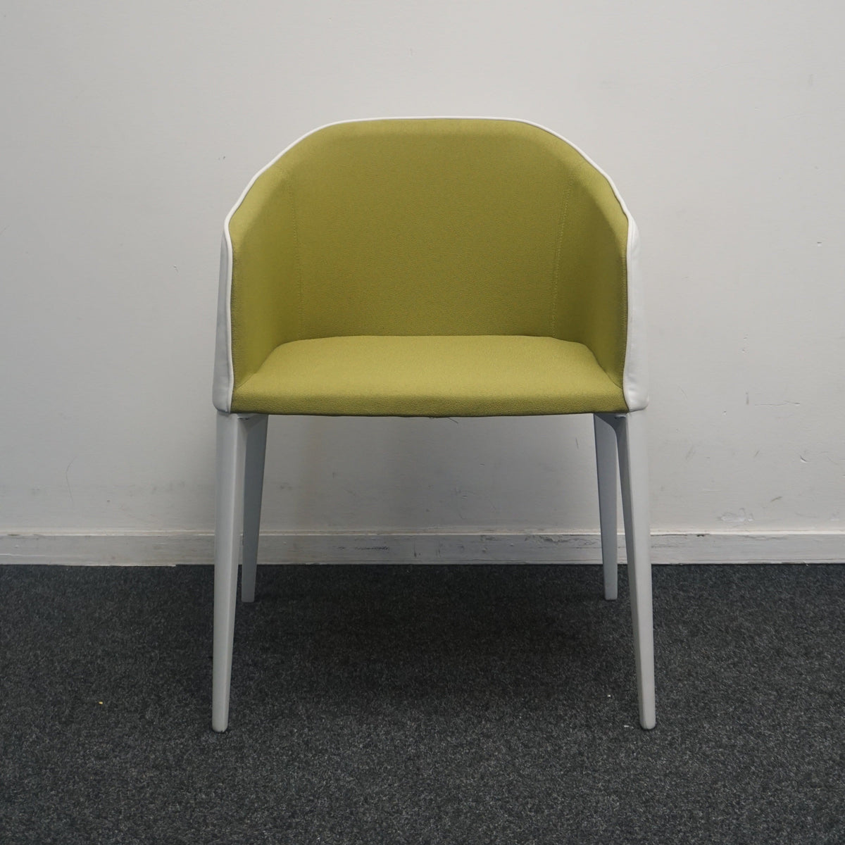 Pedrali Laja 885 Design Stoel | Wit / Groen