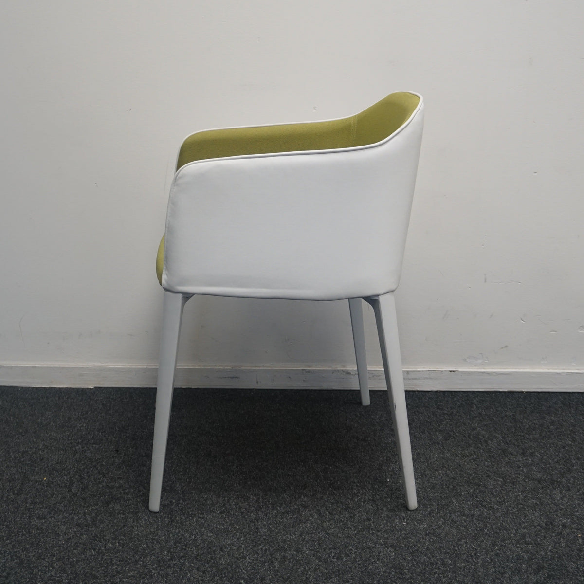 Pedrali Laja 885 Design Stoel | Wit / Groen