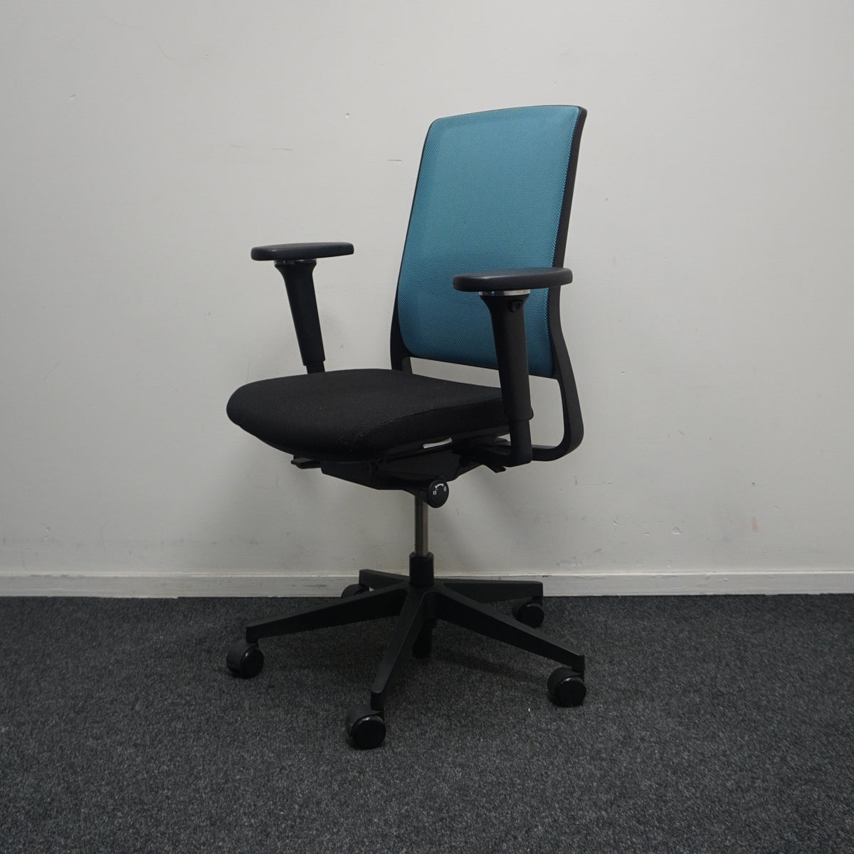 Gispen Zinn Bureaustoel | NPR | Ergonomisch | Blauw / Zwart