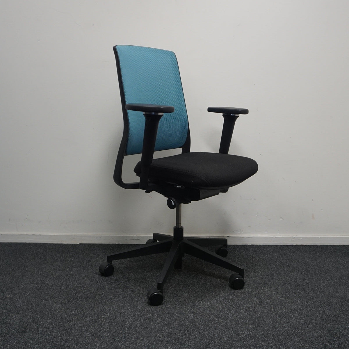 Gispen Zinn Bureaustoel | NPR | Ergonomisch | Blauw / Zwart