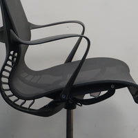 Herman Miller Setu Vergaderstoel | Bureaustoel | Antraciet