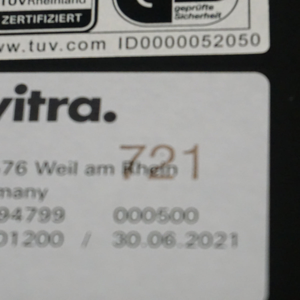 Vitra Rookie Baliestoel | Lichtgrijs