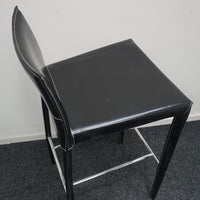 Bontempi Linda Barkruk | Leer | Metaal | Zithoogte 77 cm