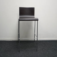 Pedrali Kuadra 1116 Design Barkruk | Hout | Zithoogte 77 cm