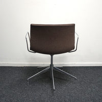 Arper Catifa 53 Design Vergaderstoelen | Bruin | Draaibaar