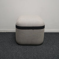 Viccarbe Season Poef | Design kruk | Licht grijs