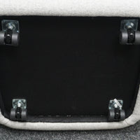 Viccarbe Season Poef | Design kruk | Grijs | Verrijdbaar