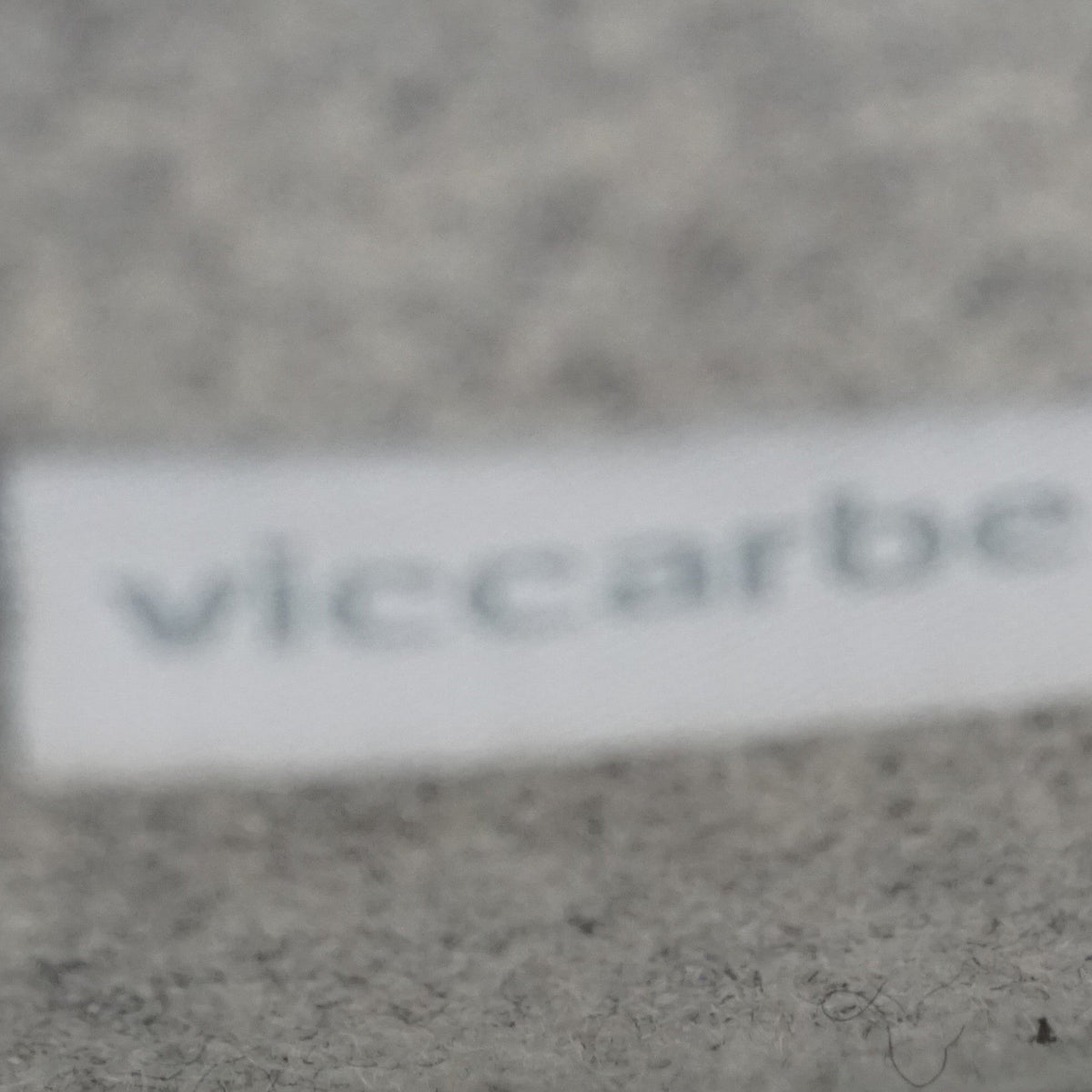 Viccarbe Season Poef | Design kruk | Grijs | Verrijdbaar