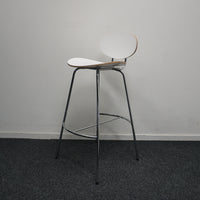 Saxon Design Barkrukken | Hout | Wit | Zithoogte 76 cm