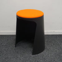 Sellex Handy Kruk | Poefje | Zit Hoogte 46 cm | Oranje