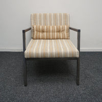 Satelliet 25.25 LAC Fauteuil | Design stoel Bruin Gestreept