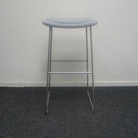 Cappellini Hi Pad Stool | Barkruk | Lichtgrijs | ZH 79 cm