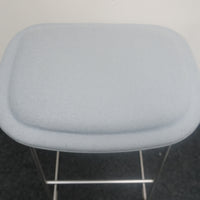 Cappellini Hi Pad Stool | Barkruk | Lichtgrijs | ZH 79 cm