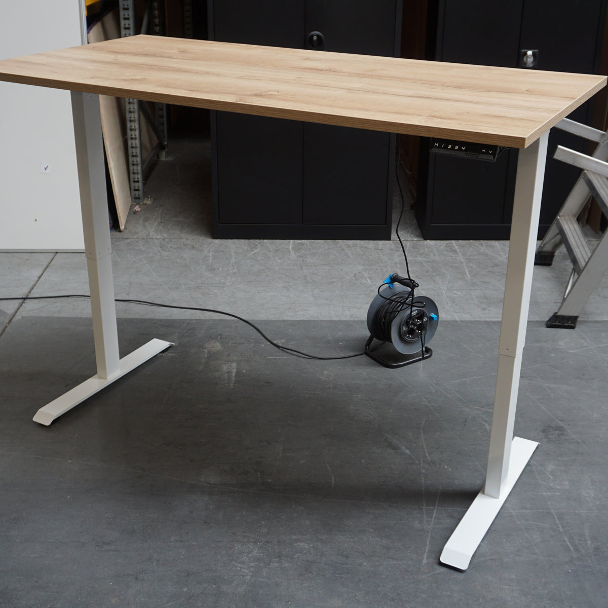 Refurbished Elektrisch Zit Sta Bureau | 160x80 cm