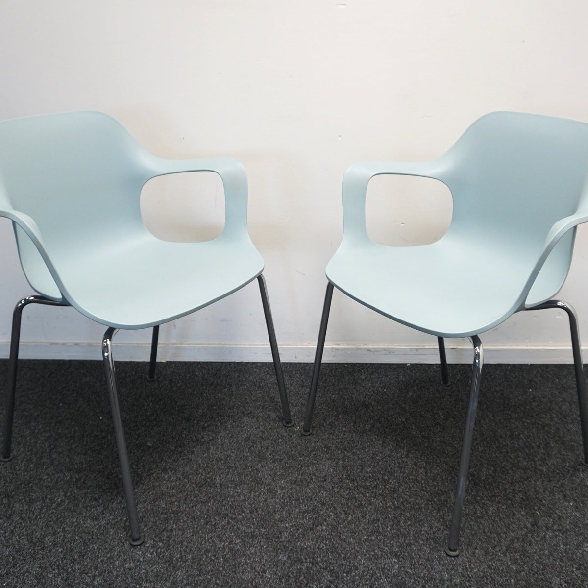 Vitra Hal Tube Design Stoel | Armchair | Ice Grey