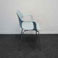 Vitra Hal Tube Design Stoel | Armchair | Ice Grey