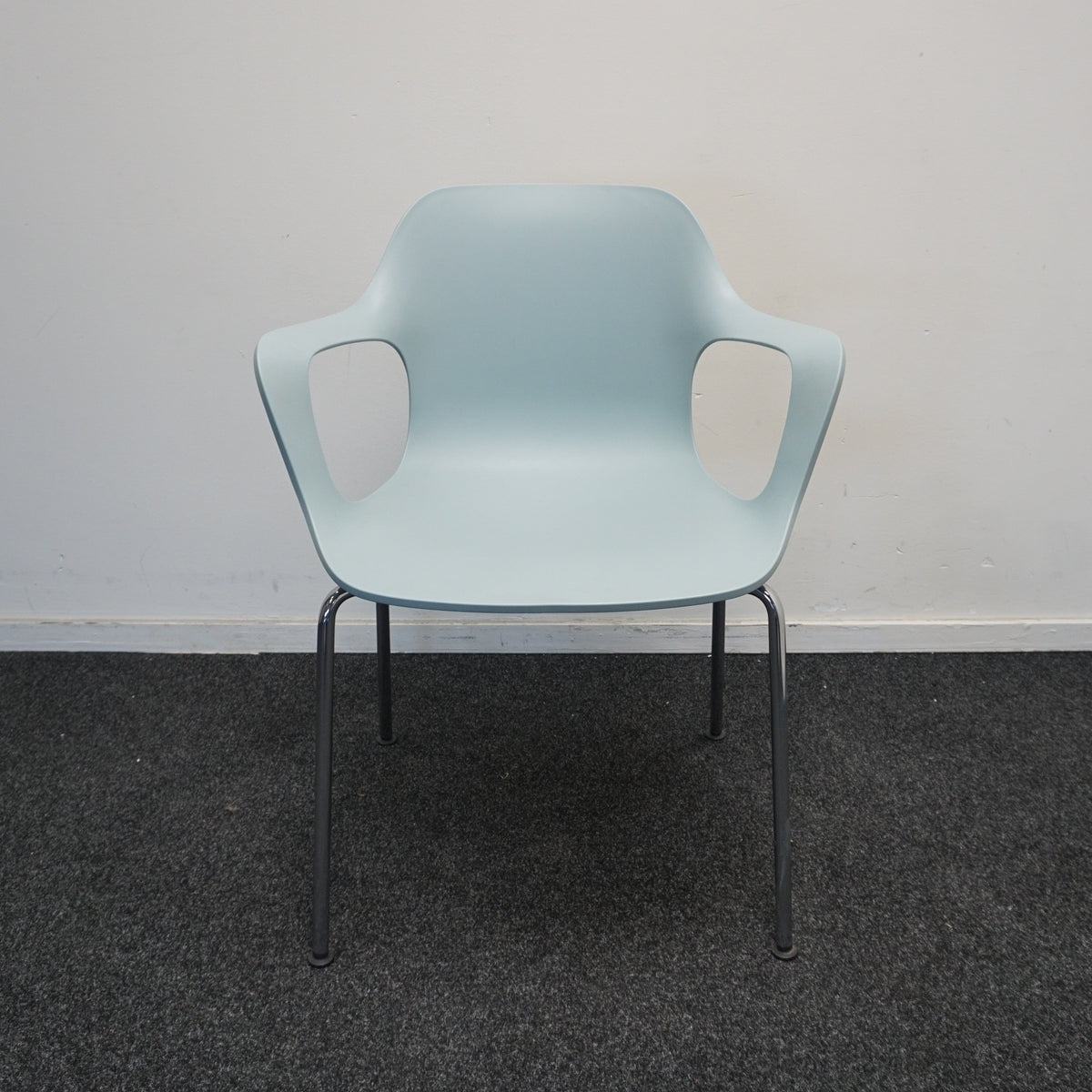 Vitra Hal Tube Design Stoel | Armchair | Ice Grey