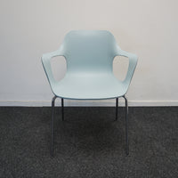 Vitra Hal Tube Design Stoel | Armchair | Ice Grey