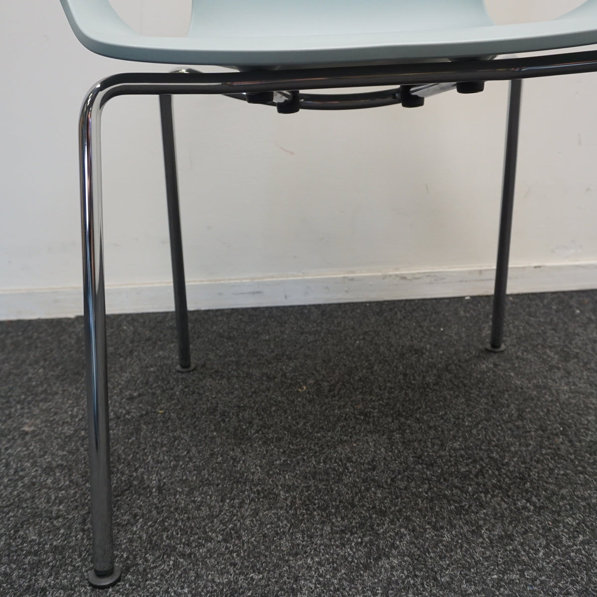 Vitra Hal Tube Design Stoel | Armchair | Ice Grey