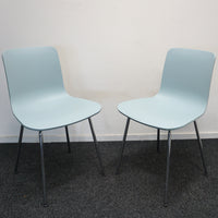 Vitra Hal Tube Design Stoel | Ice Grey