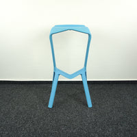 Plank Miura Design Barkruk | Blauw | Zithoogte 78 cm