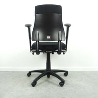 BMA Axia Bureaustoel | Refurbished | Nieuw Gestoffeerd | Zwart