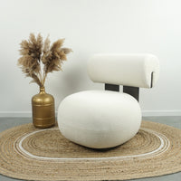 Norr11 Hippo Lounge Chair Design Fauteuil | Lounge Stoel | Crème