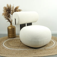 Norr11 Hippo Lounge Chair Design Fauteuil | Lounge Stoel | Crème