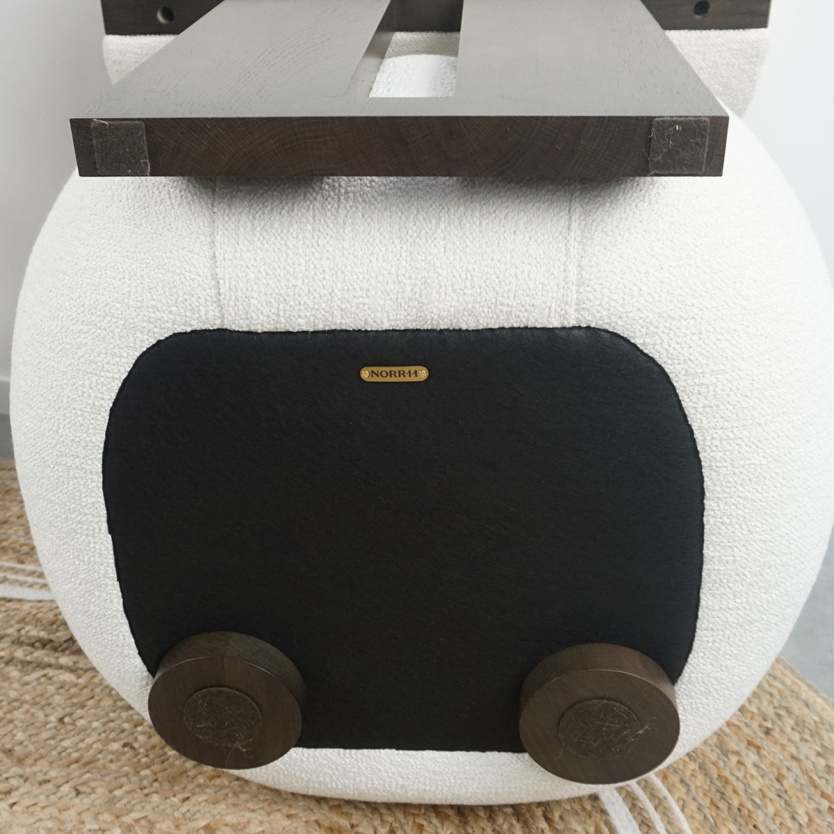 Norr11 Hippo Lounge Chair Design Fauteuil | Lounge Stoel | Crème