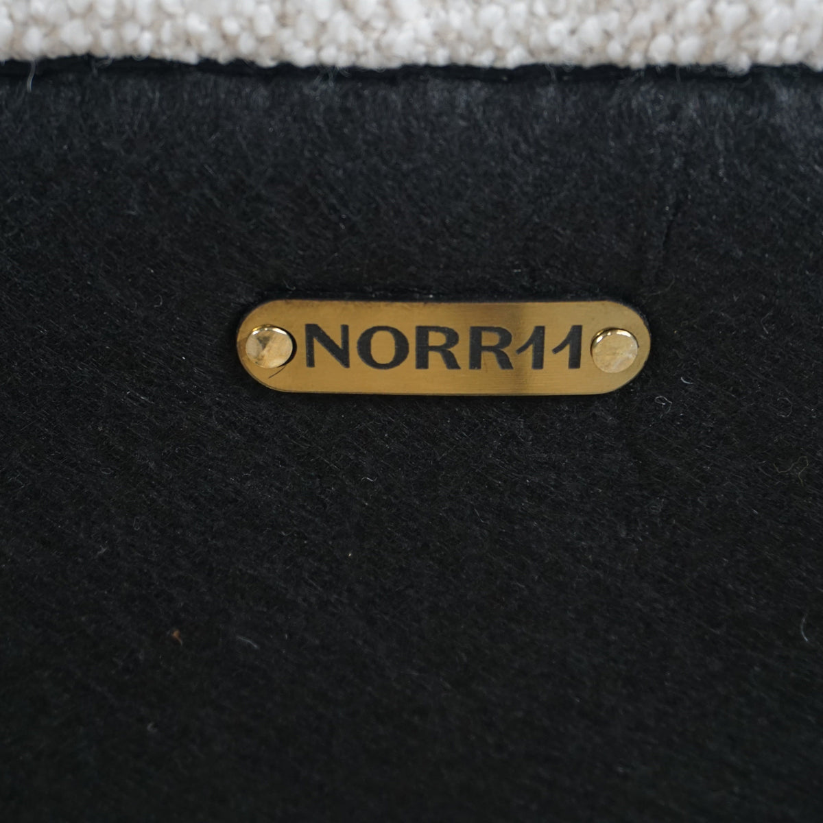 Norr11 Hippo Lounge Chair Design Fauteuil | Lounge Stoel | Crème